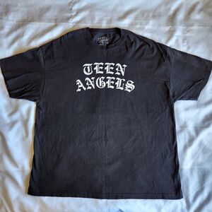 Official Teen Angels Magazine Chicano Street Lowrider Cholo Black 3X T-Shirt 90s